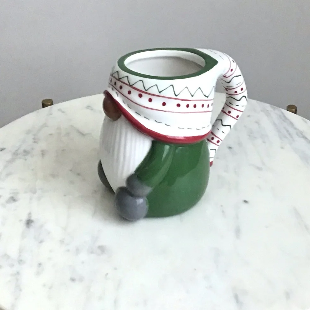 Pottery Barn Gnome Mug NEW